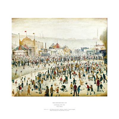 The Fairground 1949 - L S Lowry Medici Print